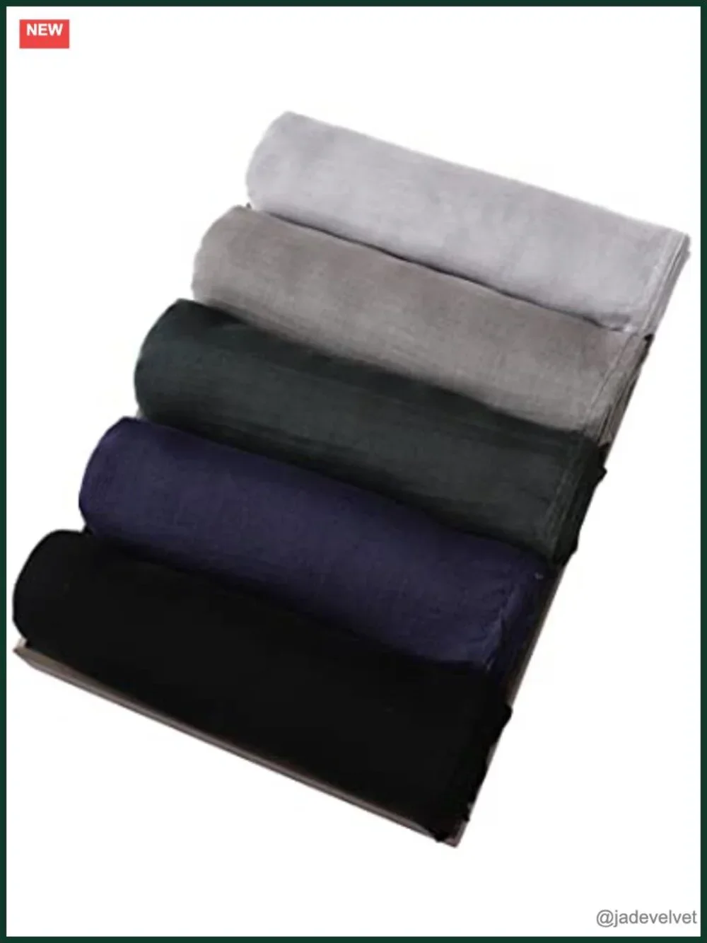 Viscose Hijab Scarf 34x72 Inches Lightweight Shawl Wrap